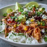 Salsa Chicken Rice Bowls