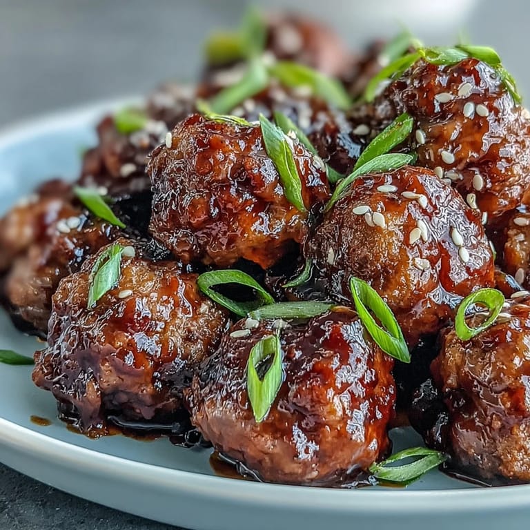 A close-up of Easy Sweet and Sour Crock Pot Meatballs served over fluffy white rice for a hearty main dish.