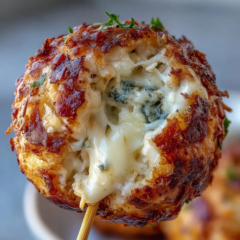 Appetizing Derby Party Olive Cheese Balls, warm and savory, ready for guests' enjoyment.