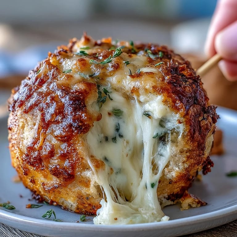 Festive Derby Party Olive Cheese Balls glistening on skewers, a perfect Southern bite.