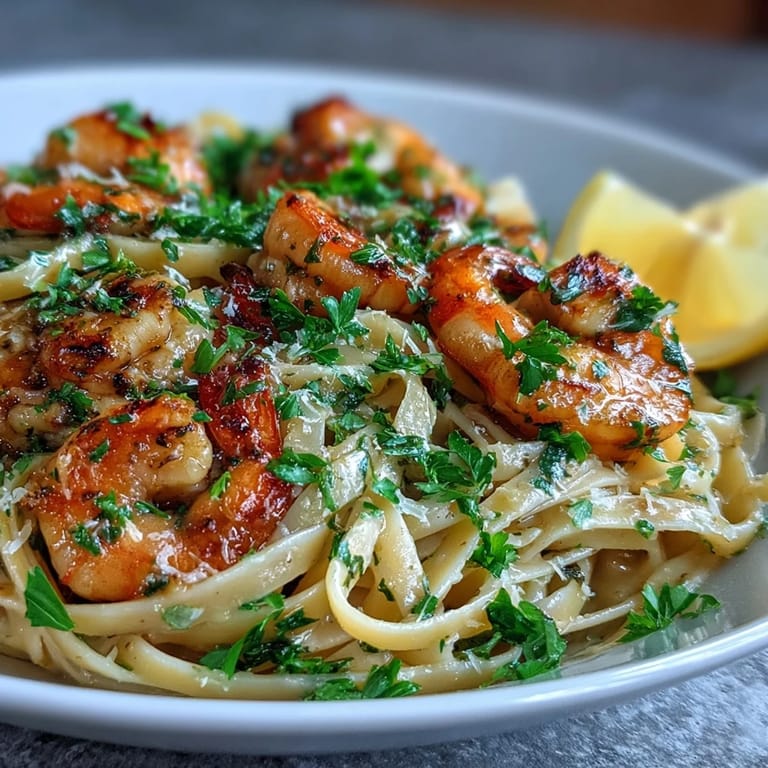 Enjoy this easy Shrimp Scampi Linguine, perfect for a quick, elegant weeknight dinner.